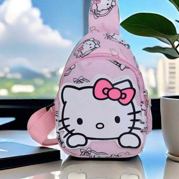 Hello Kitty Other - Hello Kitty Pink Kids Backpack
